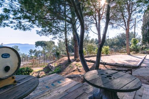 ระเบียง/ชานเรือน, La Maison Fratelli in ไฮเยเรส