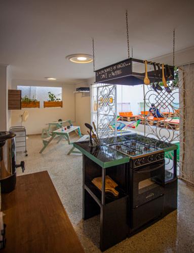 Kitchen, Hostal El Bando in Marbella