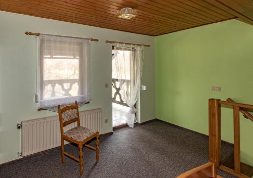 Balkon/teras, Pension Lukask in Langengrassau