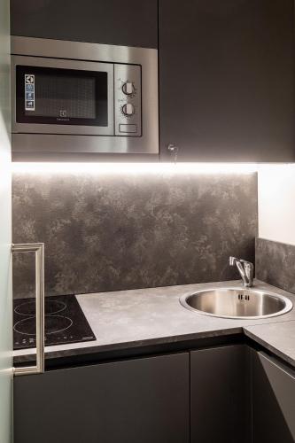 Cocina, RB del Teatro&Apartaments in Imola