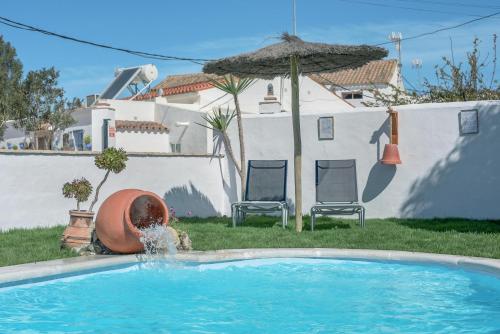 Casa Zahomar con piscina exterior