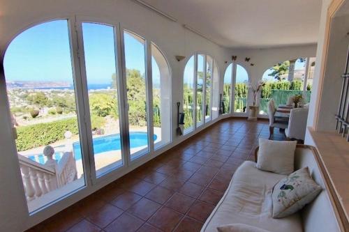 villa Pinosol con vista al mar in Valle del Sol