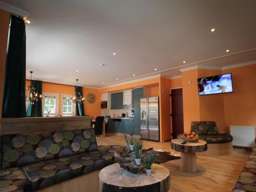 Designed home with bedstead surrounded by forest - image 5