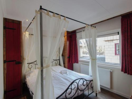 Designed home with bedstead surrounded by forest - image 12
