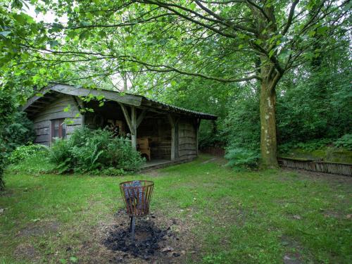 Cosily furnished small wooden house