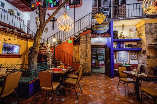 Restorāns, HOTEL BOUTIQUE EL VIEJO MUNDO in Parral