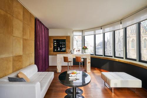 Deluxe Suite room in Do&Co Hotel Vienna