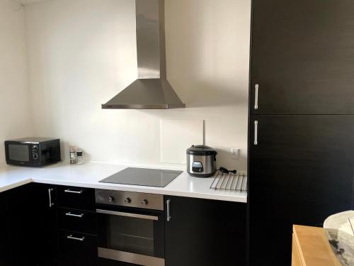 ห้องครัว, Essenbaekgaard B&B in ใจกลางเมืองรันเดอร์