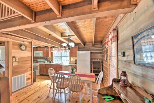 The Lake Place Cabin with Golf Cart and Free Kayaks! in Lavonia, USA