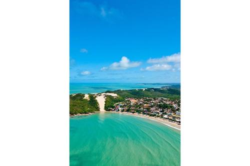Apartamento no Paradise Flat com vista mar de Ponta Negra em Natal por Carpediem