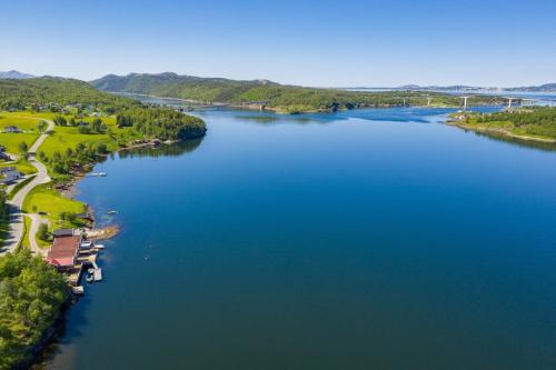 Flott sjøhus rett ved Saltstraumen