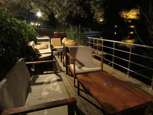 Kilátás, Lindos Pension in Dalyan