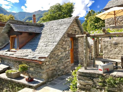 外觀, 露斯提切馬嘉旅館 (Rustici Maggia) in 馬賈