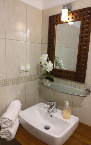Ванна кімната, Gelleny Lux Apartman in Дьюла