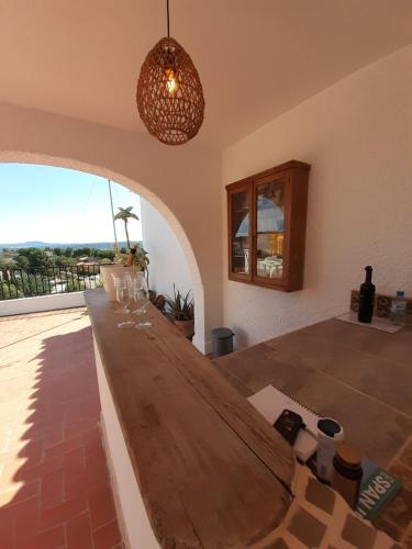 Erkély/terasz, Casa Loro Loco B&B in Pedralba