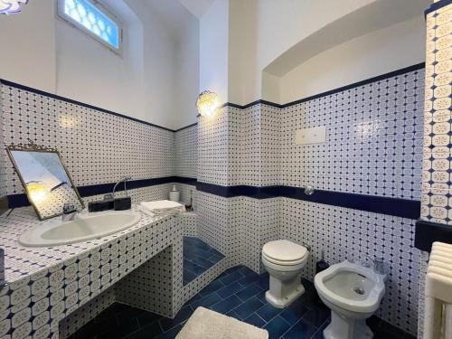 Bathroom, Villa Ruscone in Lasnigo