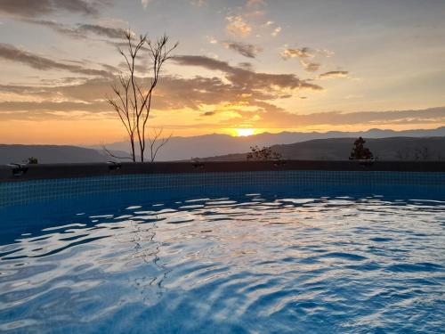 Swimming pool, Villa Namaste, Cabana Namaste 1 in San Gil