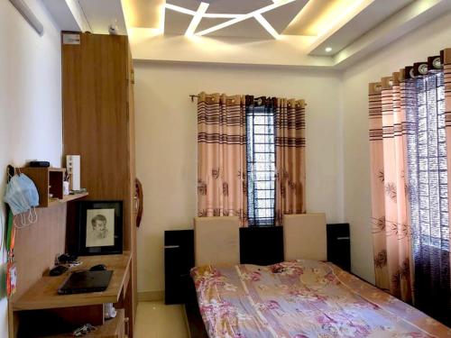 Double Bed Room with Private Bathroom & Balcony