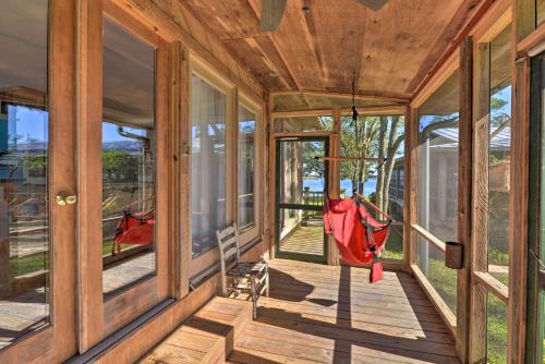 Waterside Belhaven House and Cottage with Porch and Dock