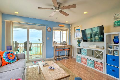 Breezy Condo with Ocean Views - Steps to Beach! - main image