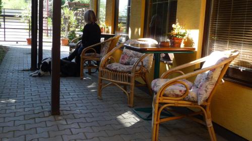 Balcony/terrace, Penzion Dukat in Vresina