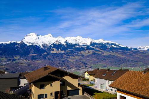 Výhled, Modern and cosy 5 rooms penthouse with stunning view in Triesenberg