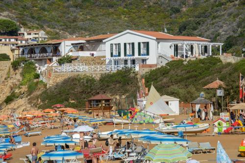 A szálláshely kívülről, Le poste di Simplicio B&B in Giglio Island