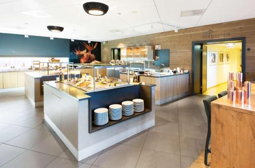 ห้องอาหาร, Thon Partner Elgstua Hotel in เอลเวรุม