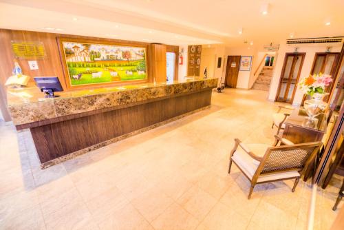 ล็อบบี้, Hotel Dan Inn Uberaba & Convencoes By Nacional Inn in อูเบอราบา