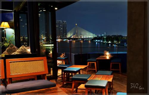Bar/lounge, Baan Wanglang Riverside near The Grand Palace