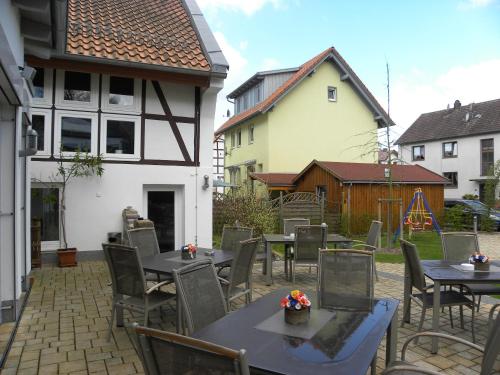Balkons/terase, Thuringer Hof in Wildeck