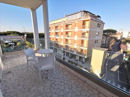 Erkély/terasz, Hotel Oceanomare in Punta Marina