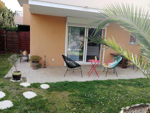 Lovely Studio & Garden - près des plages Cagnes-sur-Mer, Cagnes-sur-Mer (foto 4)
