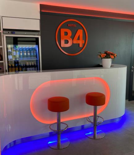 大堂, Hotel B4 in 蘭河畔林堡