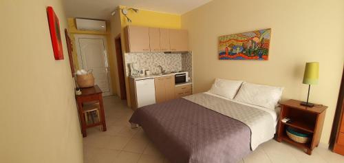 1 double bed