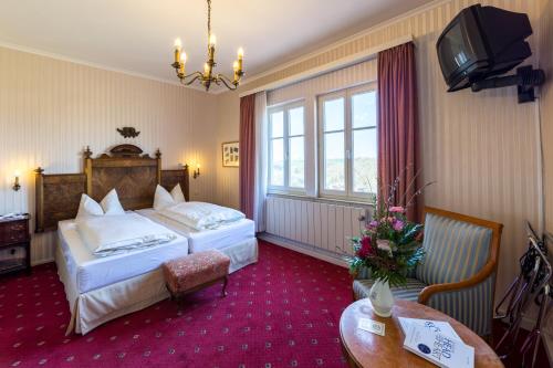 Historik Hotel Goldener Hirsch Rothenburg