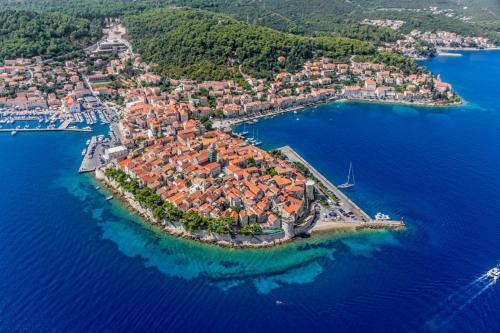  Studio apartment in Korcula with Terrace, Air condition, WIFI, Washing machine (116-3) in Korčula