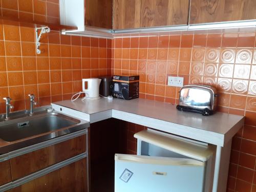 廚房, House in historic village - Sleeps 6 in 登斯特