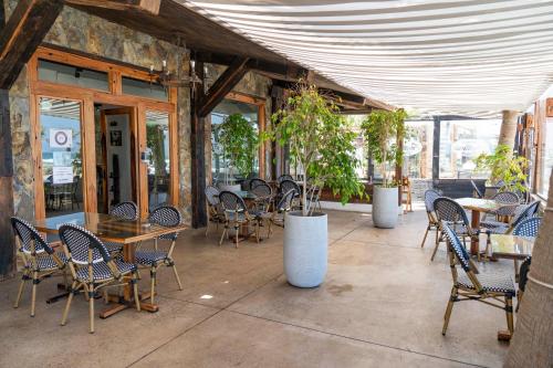 餐廳, 海之歌酒店 (Hotel Canto del Mar) in 拉塞雷納