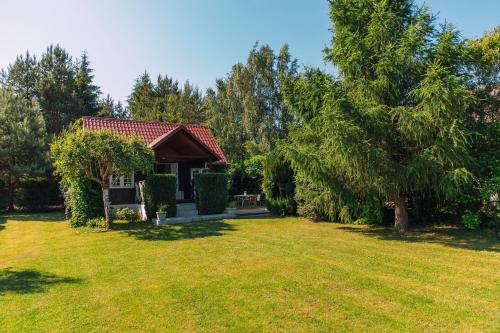 Viesnīcas āriene, Domki Victoria z sauna in Sasino