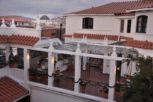 Exterior view, Hotel de Su Merced in Sucre