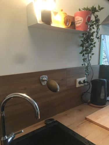 廚房, La Petite Adresse de Rose Maison de vacances Entrée autonome (La Petite Adresse de Rose Maison de vacances Entree autonome) in 里布佐瑞奧