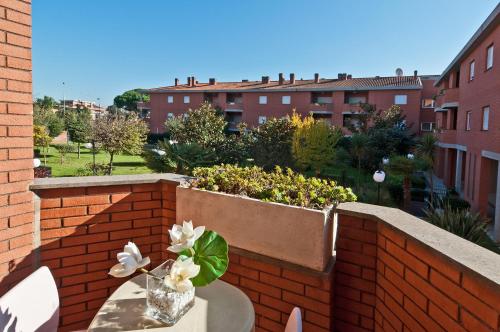 Balcony/terrace, Residence I Triangoli in Ostia