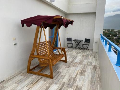 Balcony/terrace, Memories Homestay near Shakadang Trail