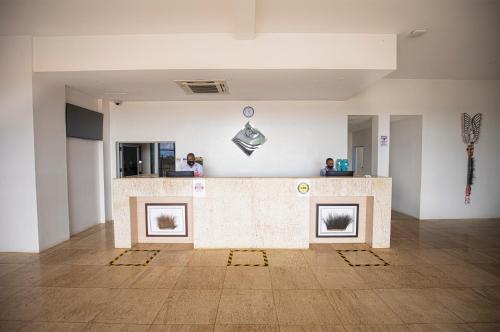 Empfangshalle, Cassowary Hotel in Runai