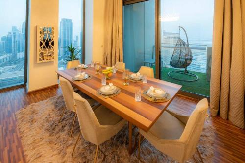 FIRST CLASS 2BR with full BURJ KHALIFA and FOUNTAIN VIEW