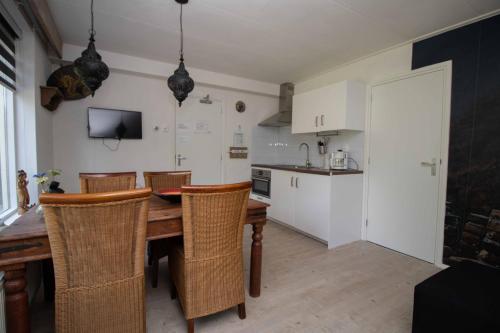 Konyha, Appartementen Aangenaam - Olde Horst Diever in Westerveld