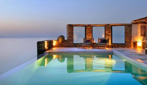 VILLA CARPE DIEM: sea & sunset view in Kea island