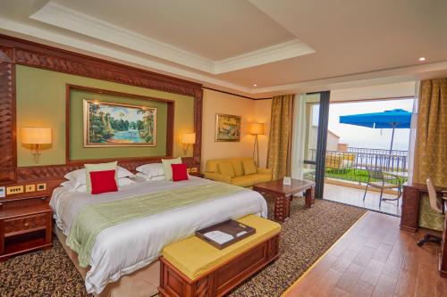 Ban công/sân hiên, Goma Serena Hotel in Goma