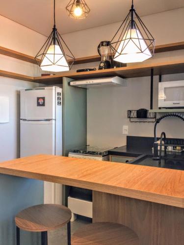 Kitchen, Hospedaria da Lagoa in Lagoa da Conceicao